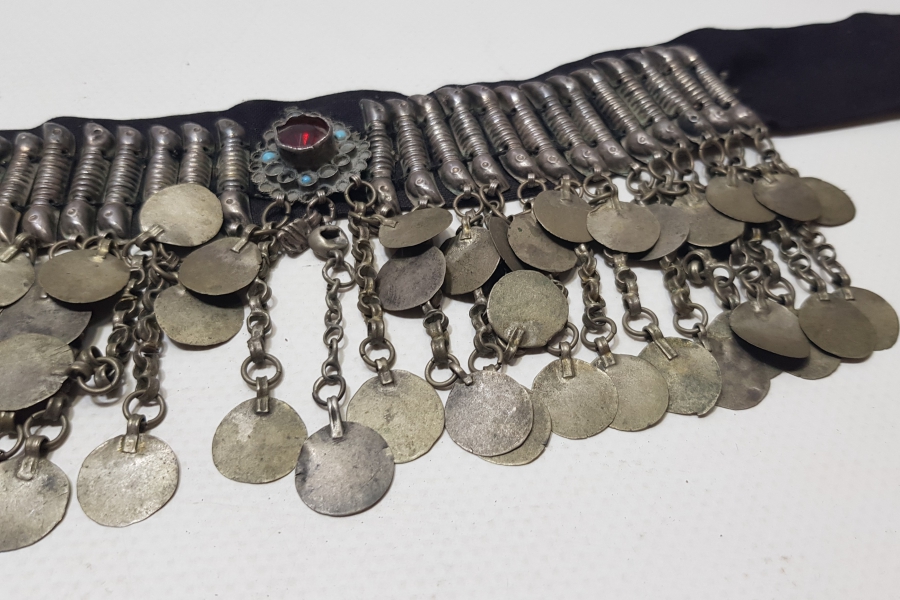 OSMANLI DÖNEMİ ÇOK NADİR GÜMÜŞ GELİN GIDIKLIĞI - GICI GICI