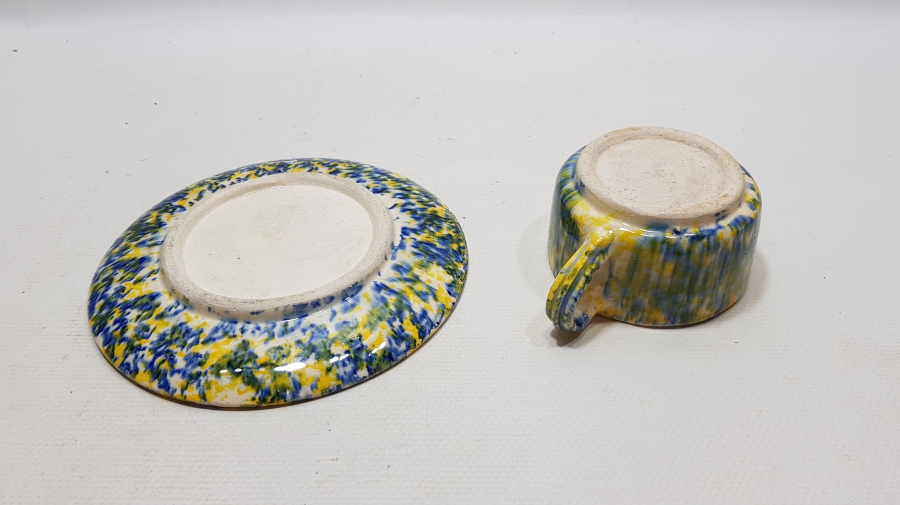 RENK CÜMBÜŞÜ ÖZEL YAPIM KÜTAHYA İŞİ EL BOYAMA ANTİKA FİNCAN