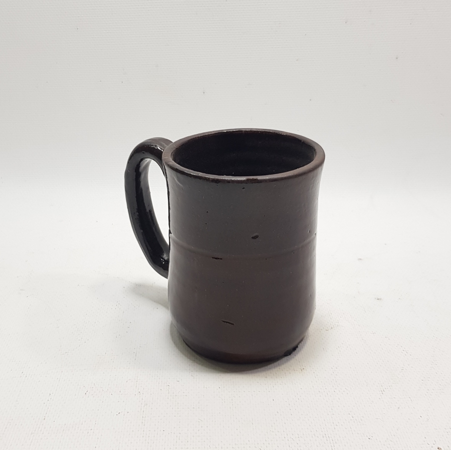 KÜTAHYA İŞİ ÜZERİ SIRLI ANTİKA DALDIRMA - KUPA