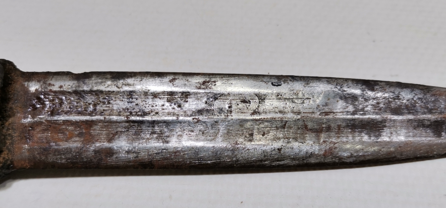 ÜZERİ BALIKLI VE AY YILDIZLI OSMANLI DÖNEMİ ÇERKES KAMASI