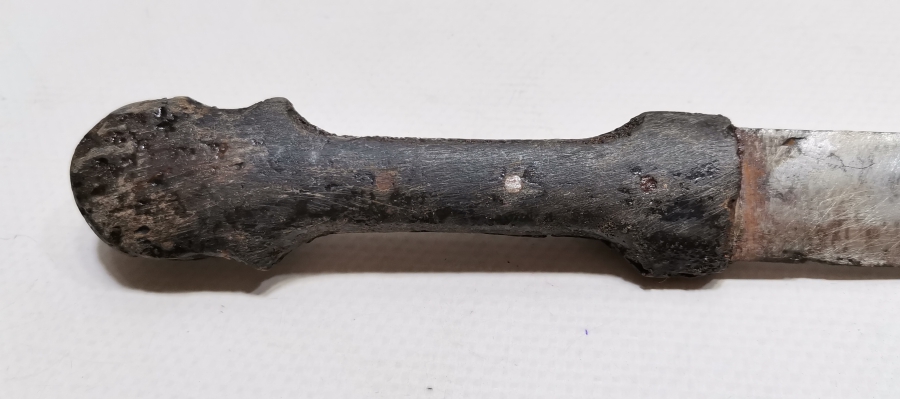 ÜZERİ BALIKLI VE AY YILDIZLI OSMANLI DÖNEMİ ÇERKES KAMASI