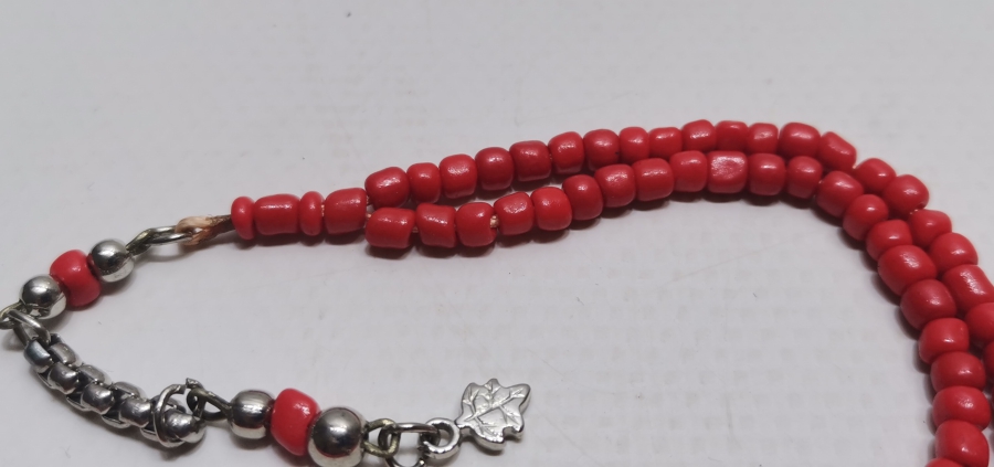 MERCAN TAŞINDAN MAMUL ANTİKA NAMAZ TESPİHİ