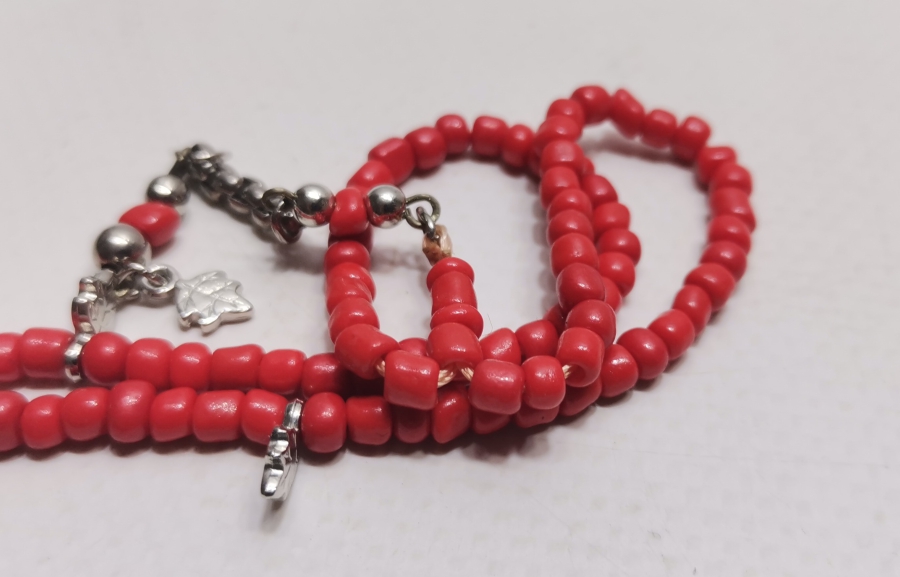 MERCAN TAŞINDAN MAMUL ANTİKA NAMAZ TESPİHİ