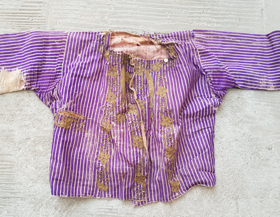 ÜZERİ SIRMA İŞÇİLİKLİ OSMANLI DÖNEMİ GÖĞNEK