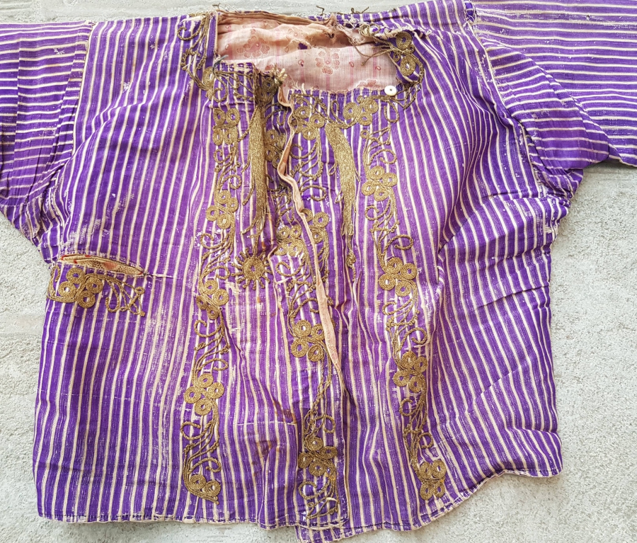 ÜZERİ SIRMA İŞÇİLİKLİ OSMANLI DÖNEMİ GÖĞNEK