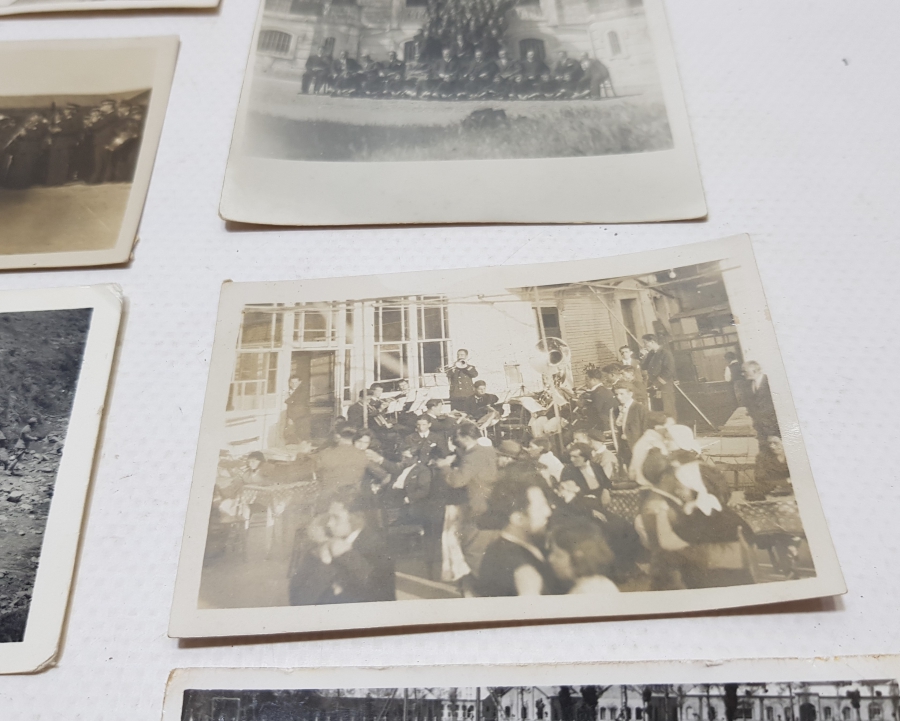 ARKALARI OSMANLICA YAZILI NADİR ASKERİ FOTOĞRAFLAR LOTU