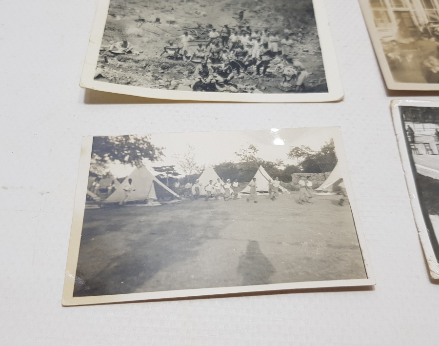 ARKALARI OSMANLICA YAZILI NADİR ASKERİ FOTOĞRAFLAR LOTU