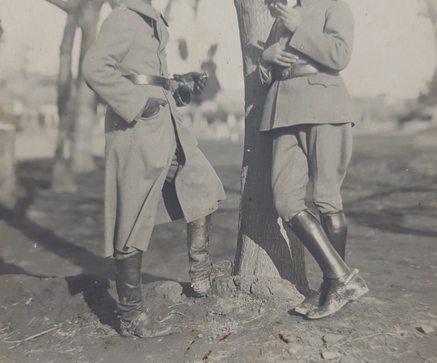 1. DÜNYA SAVAŞI DÖNEMİ ARKASI YAZILI HARBİ UMUMİ HATIRASI FOTOĞRAF