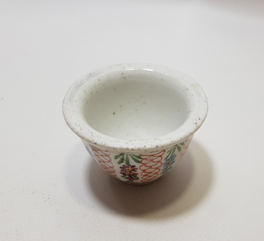 1800 BAŞLARI OSMANLI DÖNEMİ EL BOYAMA ZARF FİNCANI