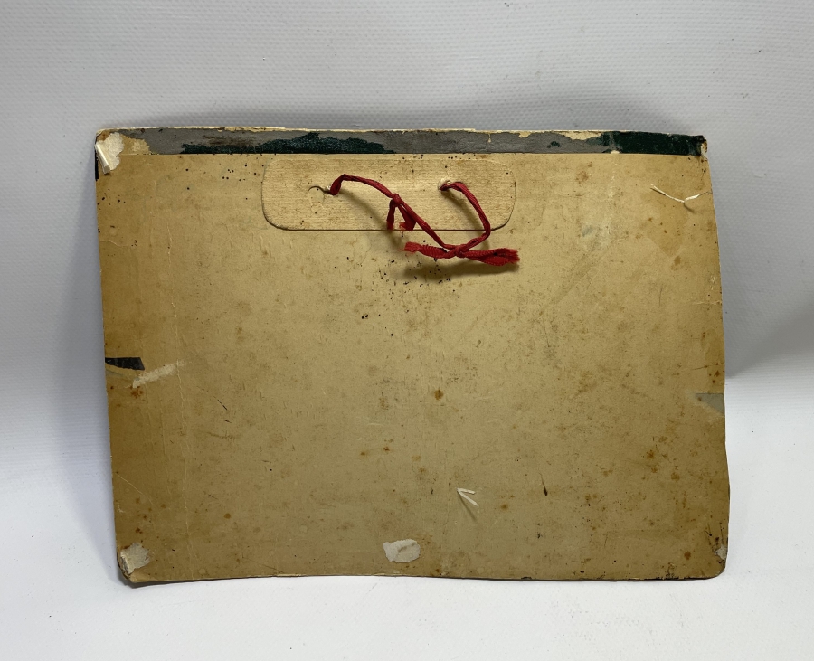 ORİJİNAL PASPARTUSUNDA CUMHURİYET BAŞLARI BÜYÜK BOY DENİZCİ SUBAY FOTOĞRAFI