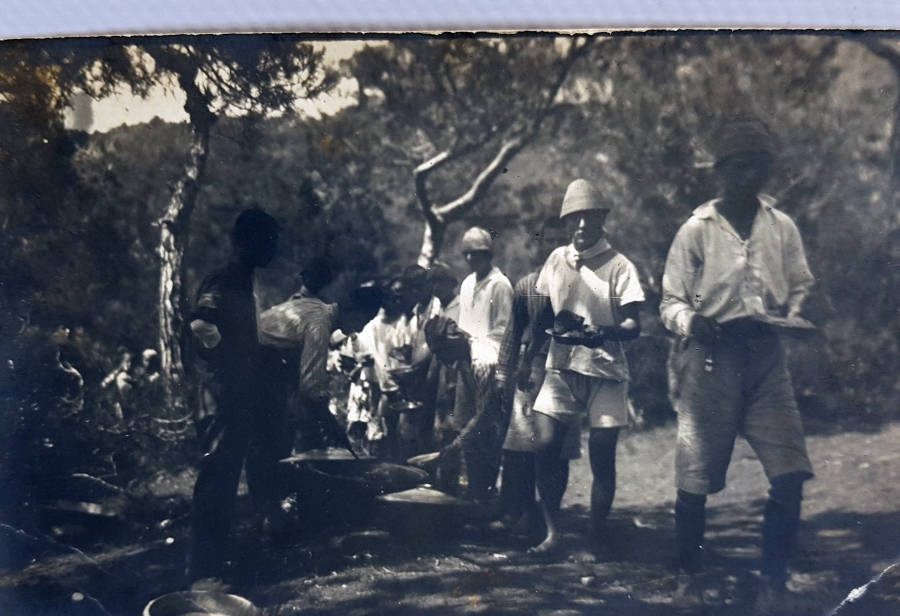 1. DÜNYA SAVAŞI DÖNEMİ KARAVANA ALAN TÜRK ASKERLERİ GÖRSELLİ ÇOK NADİR FOTOĞRAF