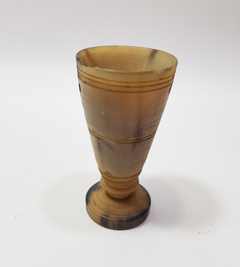 OSMANLI DÖNEMİ NADİR RENKTE BOYNUZ ZEMZEMLİK