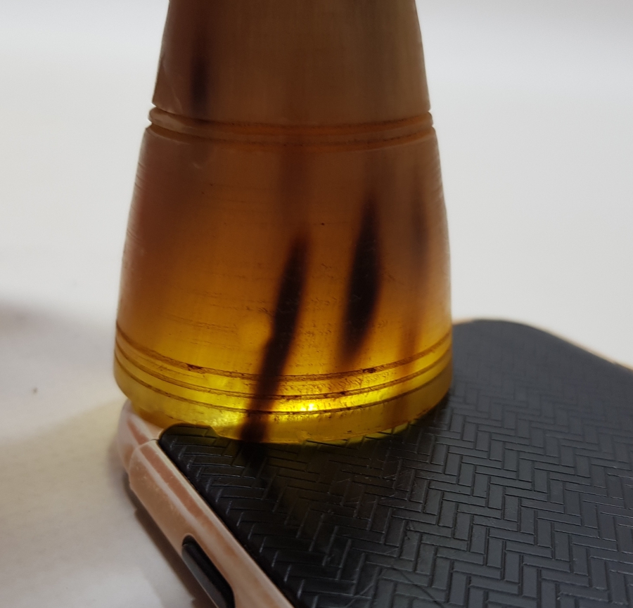 OSMANLI DÖNEMİ NADİR RENKTE BOYNUZ ZEMZEMLİK