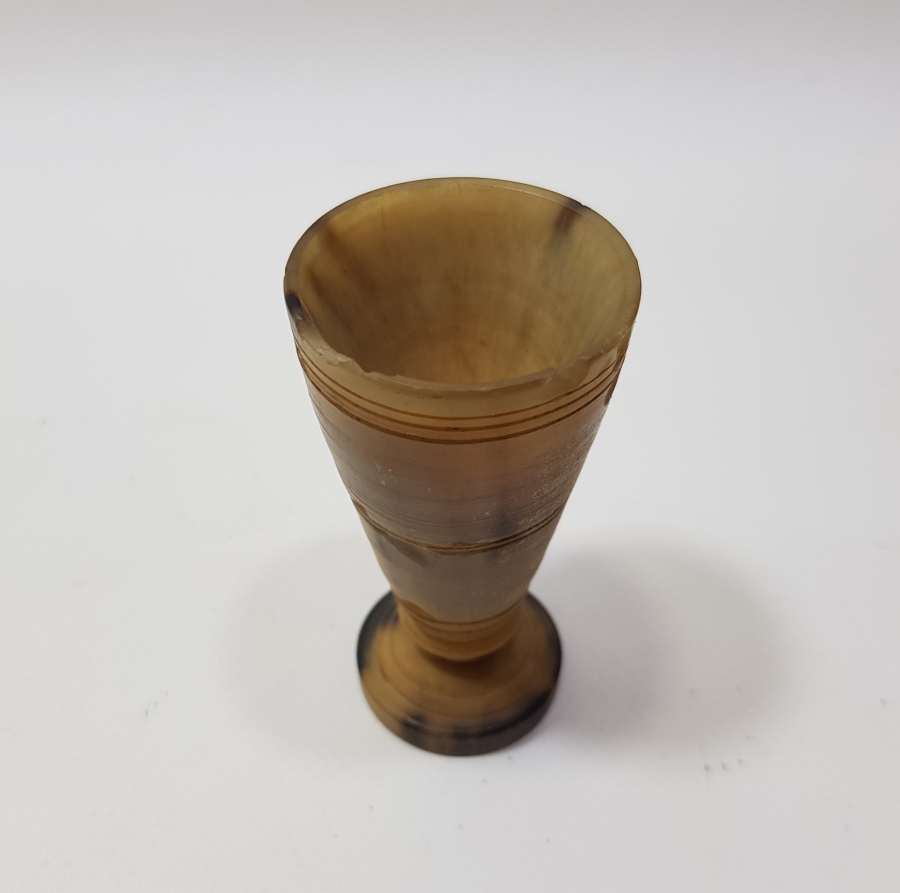 OSMANLI DÖNEMİ NADİR RENKTE BOYNUZ ZEMZEMLİK