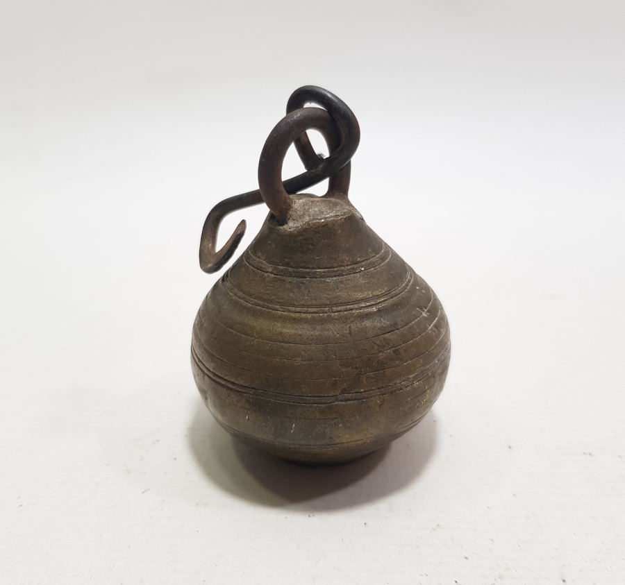 OSMANLI DÖNEMİ BRONZ KANTAR TOPUZU