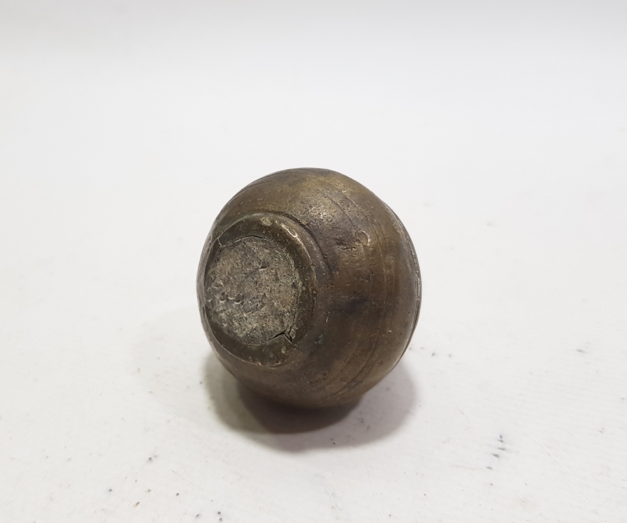 OSMANLI DÖNEMİ BRONZ KANTAR TOPUZU