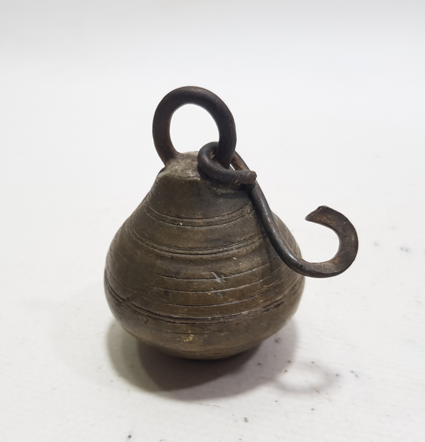 OSMANLI DÖNEMİ BRONZ KANTAR TOPUZU