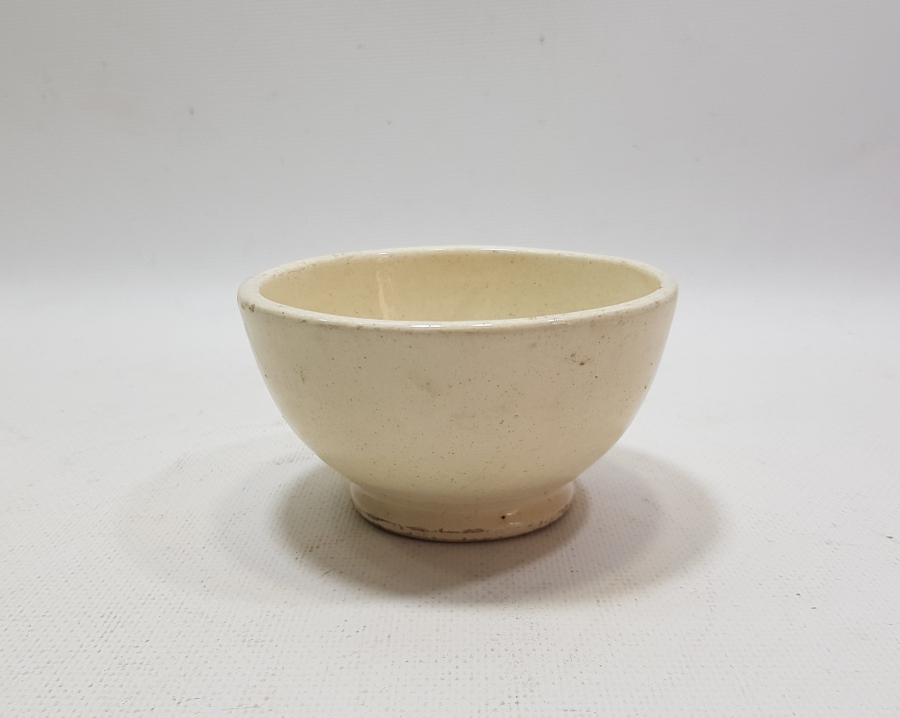 ÜZERİ SIRLI OSMANLI DÖNEMİ PORSELEN ÇORBA KASESİ