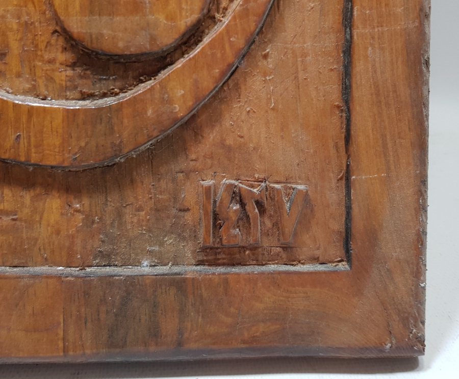 EL OYMA BÜYÜK BOY AHŞAP HAT LEVHA