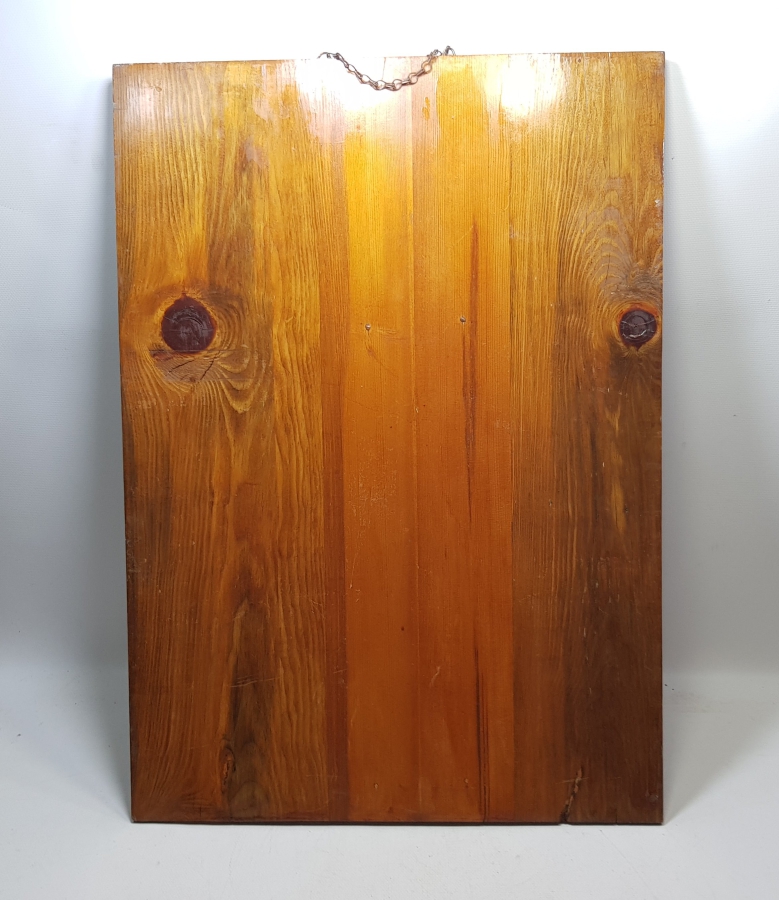 EL OYMA BÜYÜK BOY AHŞAP HAT LEVHA