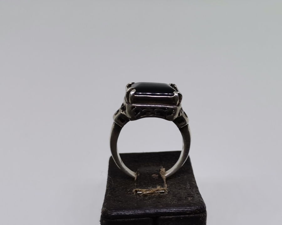 RUS YAPIMI ANTİKA GÜMÜŞ YÜZÜK