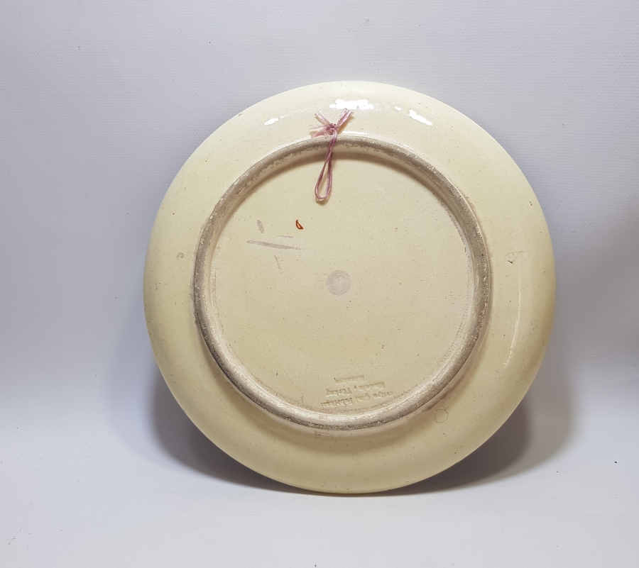 NADİR RENKTE EL BOYAMA İZNİK ÇİNİ DUVAR TABAĞI