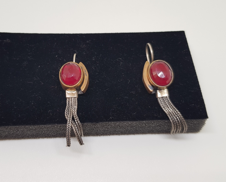 VAN İŞİ ÖZEL YAPIM GÜMÜŞ KÜPE