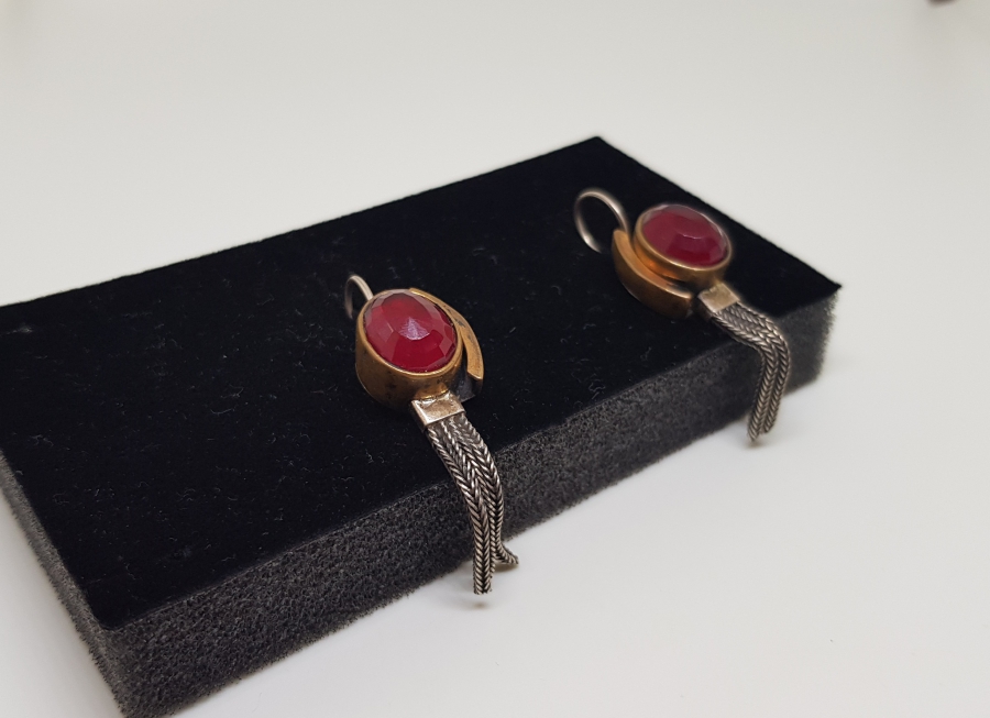 VAN İŞİ ÖZEL YAPIM GÜMÜŞ KÜPE