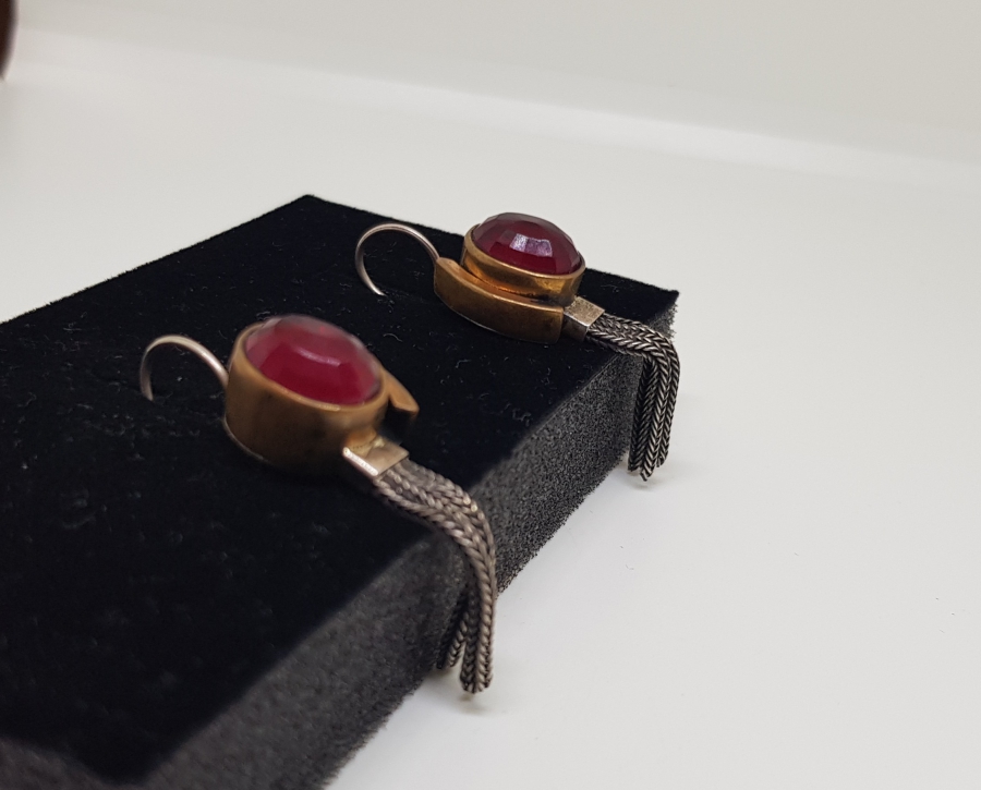 VAN İŞİ ÖZEL YAPIM GÜMÜŞ KÜPE