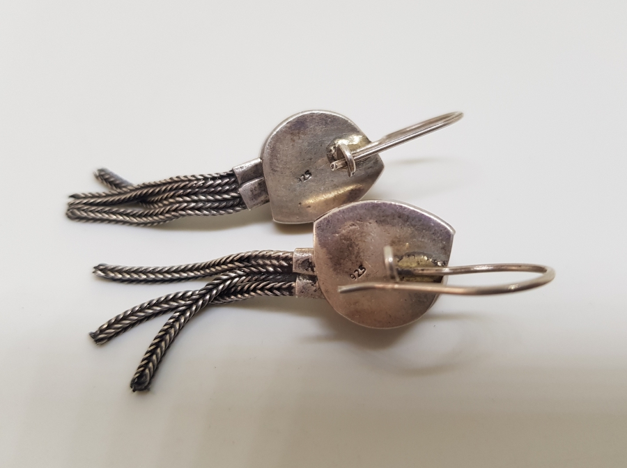 VAN İŞİ ÖZEL YAPIM GÜMÜŞ KÜPE