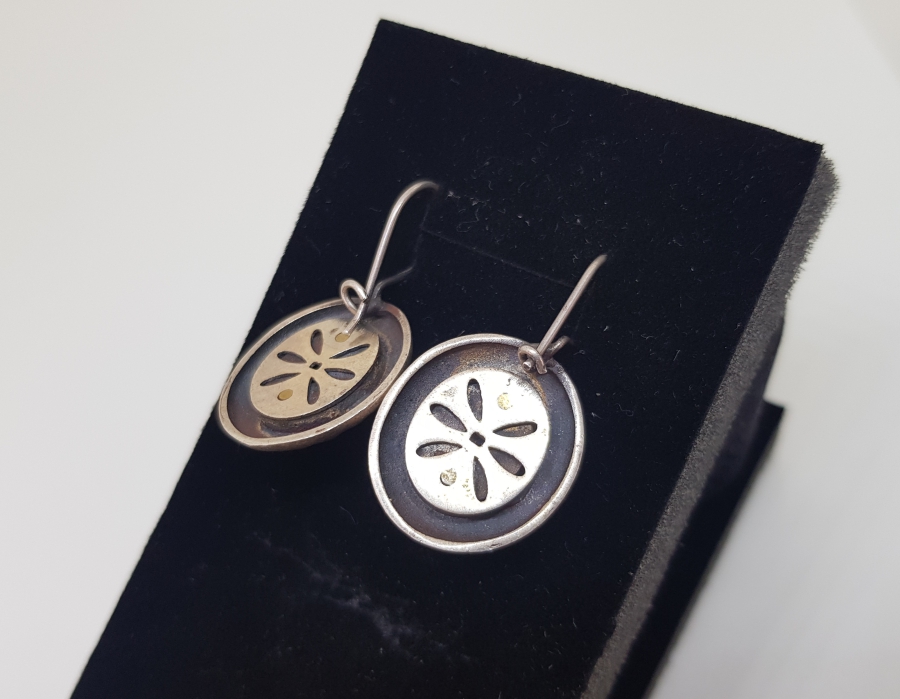 MARGAZİT TAŞLI ÖZEL YAPIM GÜMÜŞ KÜPE