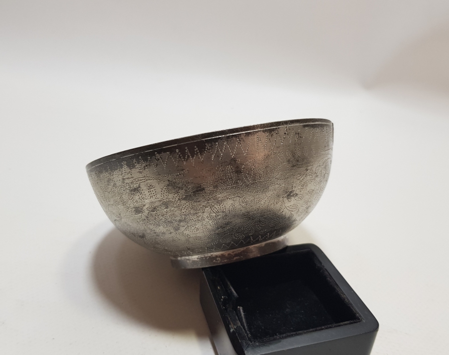 OSMANLI DÖNEMİ ÇİNTEMANİ İŞÇİLİKLİ HİCAZ İŞİ ŞİFA TASI