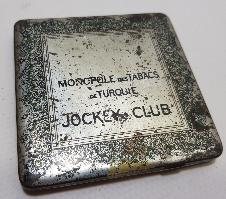 OSMANLI DÖNEMİ JOKEY KULÜBÜ NADİR SİGARA TABAKASI