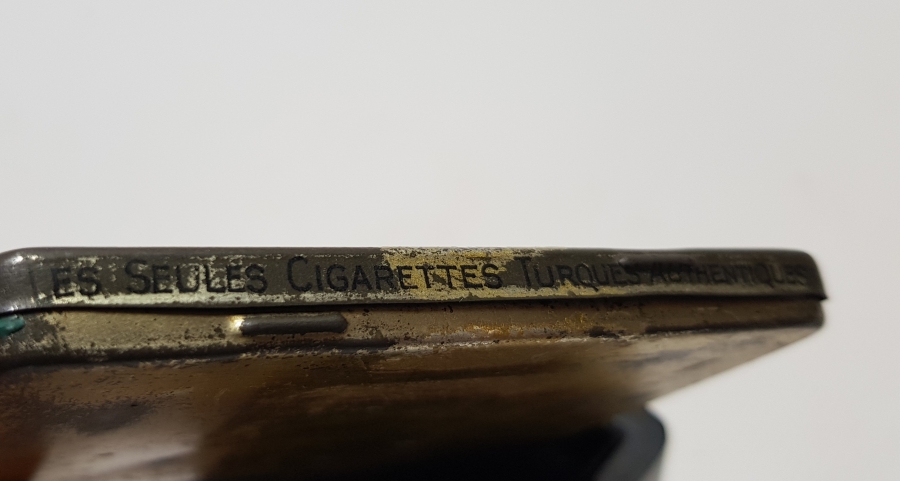 OSMANLI DÖNEMİ JOKEY KULÜBÜ NADİR SİGARA TABAKASI