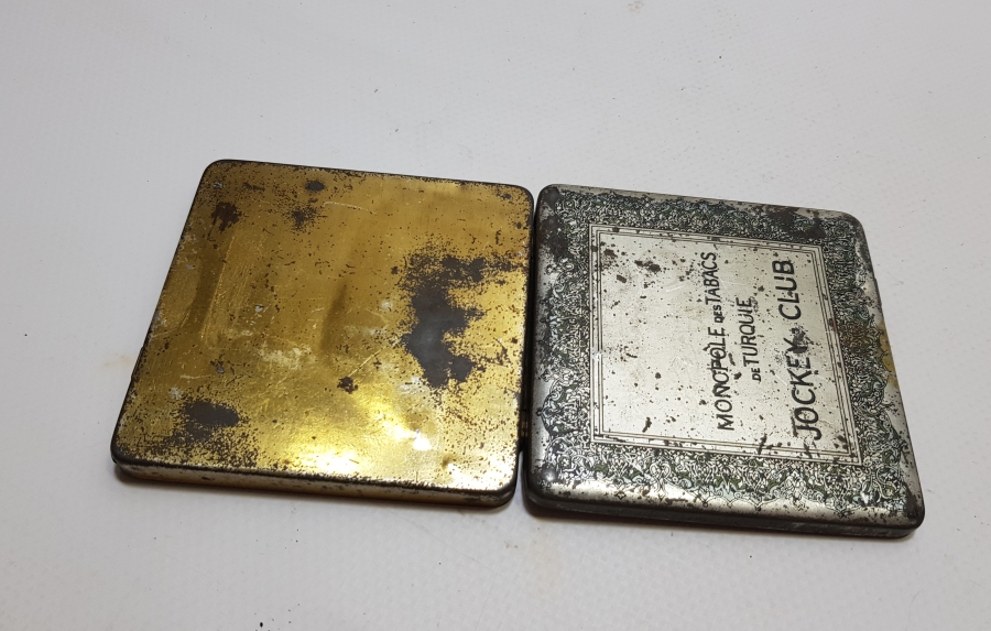 OSMANLI DÖNEMİ JOKEY KULÜBÜ NADİR SİGARA TABAKASI