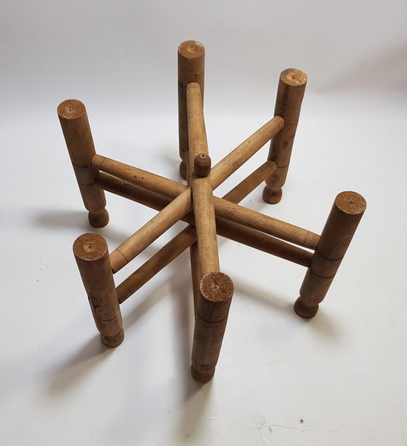 OSMANLI DÖNEMİ AHŞAP SOFRA ALTLIĞI