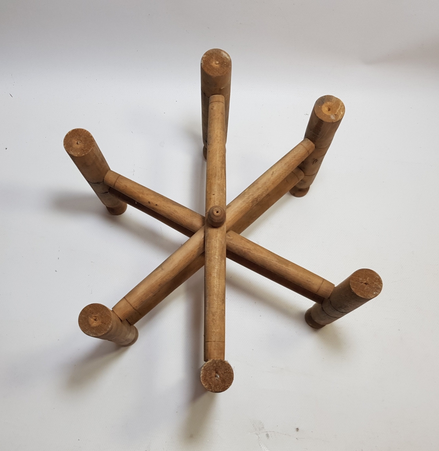 OSMANLI DÖNEMİ AHŞAP SOFRA ALTLIĞI