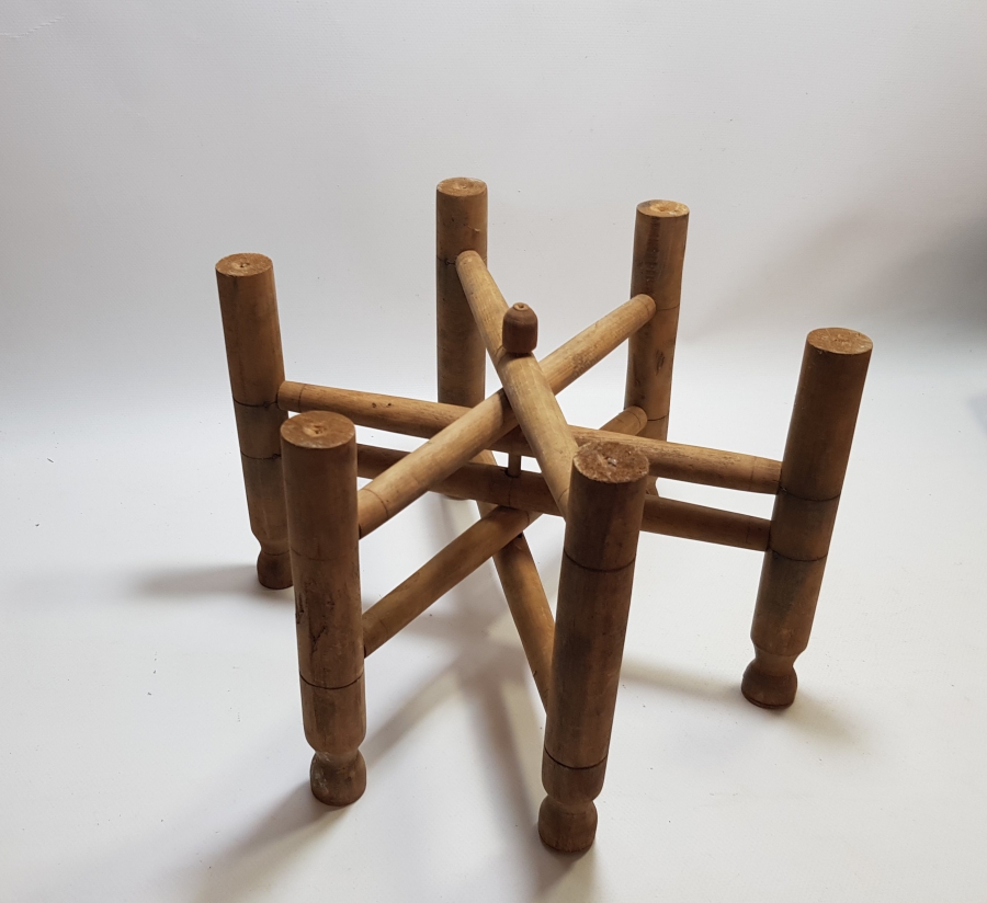 OSMANLI DÖNEMİ AHŞAP SOFRA ALTLIĞI