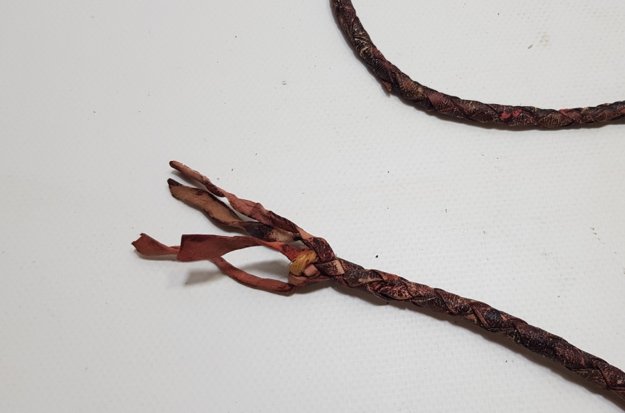 OSMANLI DÖNEMİ DERİDEN MAMUL ÇOK NADİR FAYTON KIRBACI