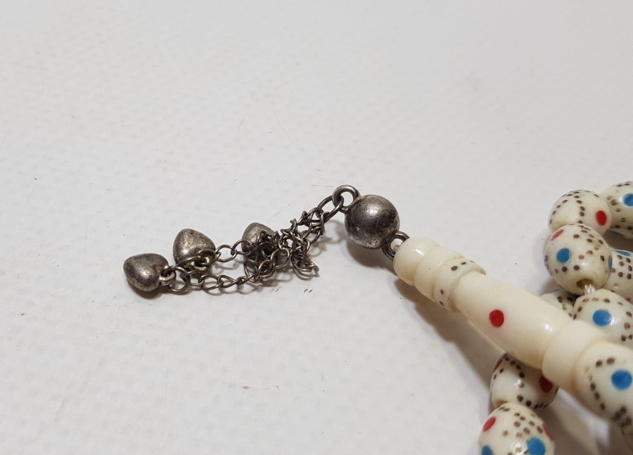 ÜZERİ İŞLEMELİ ANTİKA KEMİK TESPİH