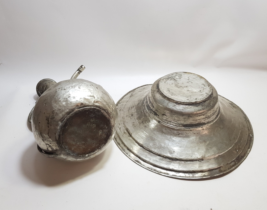 OSMANLI DÖNEMİ TEKKE İŞİ MEVLEVİ LEĞEN İBRİK TAKIMI