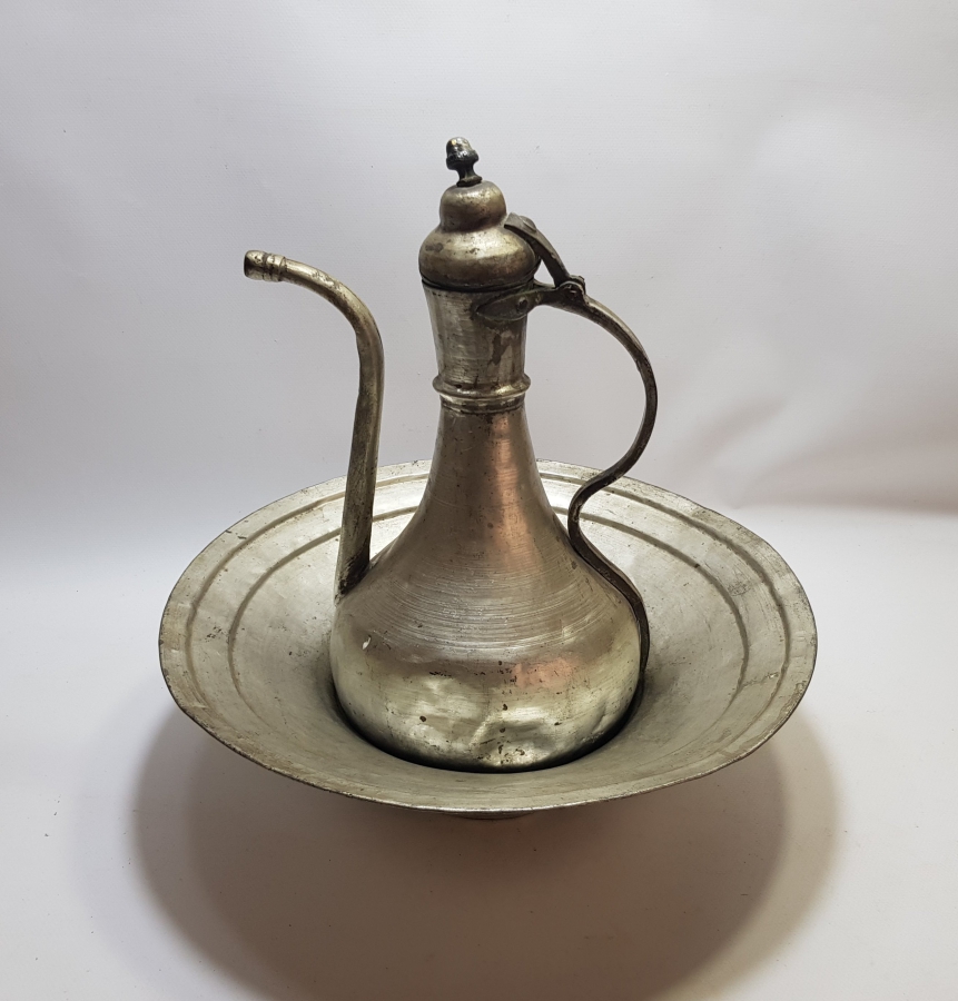 OSMANLI DÖNEMİ TEKKE İŞİ MEVLEVİ LEĞEN İBRİK TAKIMI
