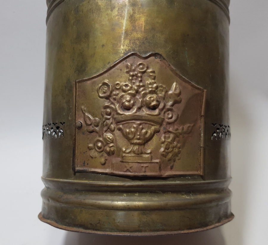 OSMANLI DÖNEMİ ÜZERİ RUMCA YAZILI DEV BOYDA NADİR KAHVECİ KAMİNETOSU