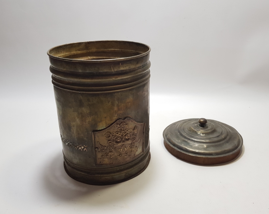 OSMANLI DÖNEMİ ÜZERİ RUMCA YAZILI DEV BOYDA NADİR KAHVECİ KAMİNETOSU