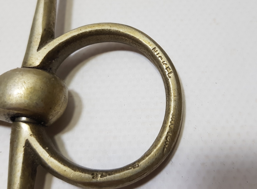 ÜZERİ DAMGALI 1. DÜNYA SAVAŞI DÖNEMİ İNGİLİZ ALPAKA AT GEMİ