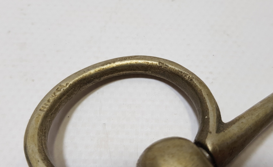 ÜZERİ DAMGALI 1. DÜNYA SAVAŞI DÖNEMİ İNGİLİZ ALPAKA AT GEMİ