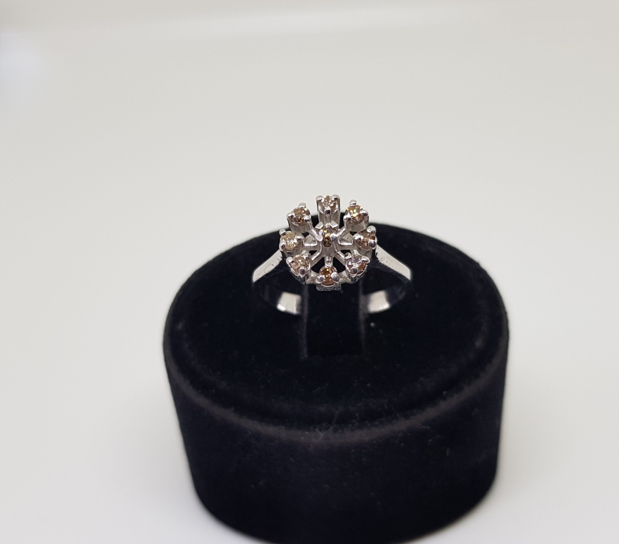 KARTANESİ MODELİ PIRLANTA TAŞLI YÜZÜK