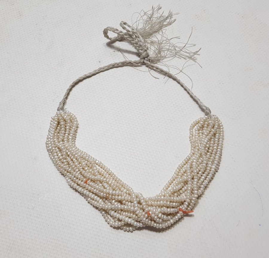 OSMANLI DÖNEMİ MERCANLI KUM İNCİ GERDANLIK