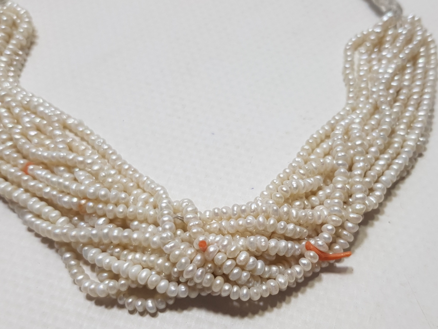 OSMANLI DÖNEMİ MERCANLI KUM İNCİ GERDANLIK