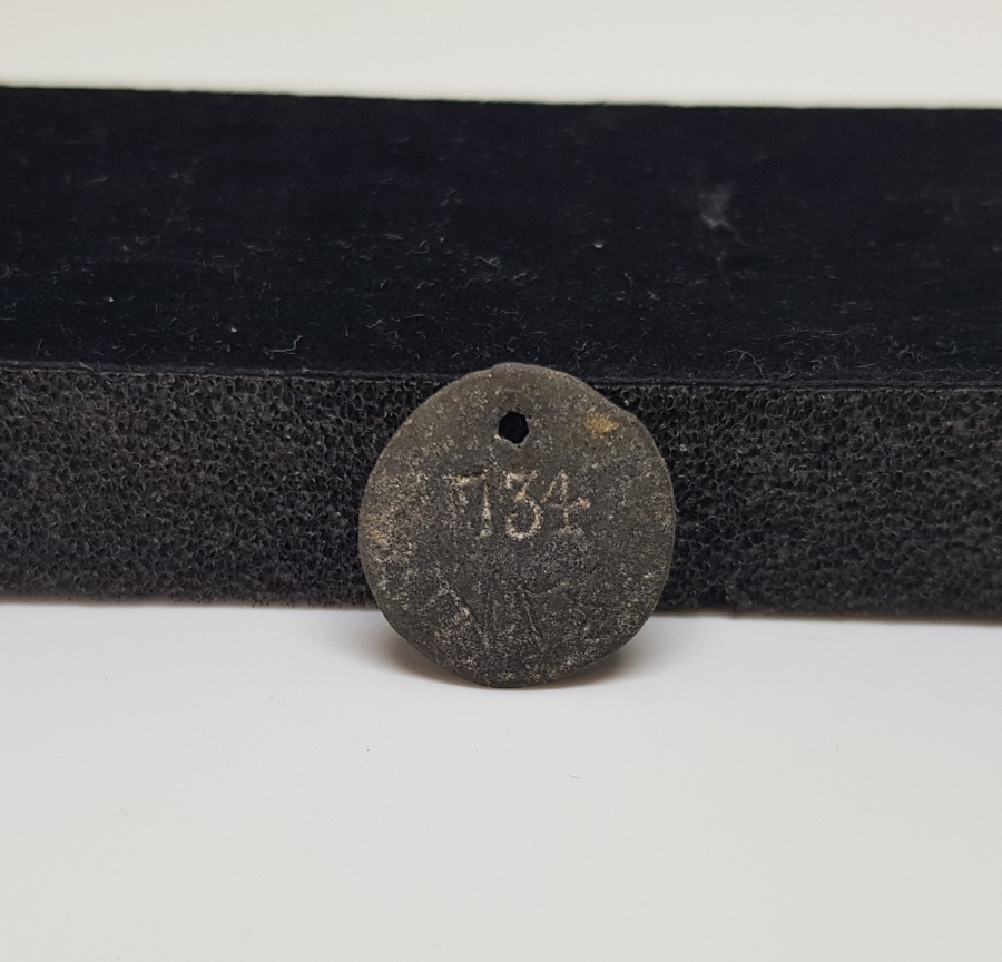 1. DÜNYA SAVAŞI ÇANAKKALE CEPHESİ ÇOK NADİR OSMANLICA YAZILI İNGİLİZ ESİR KÜNYESİ